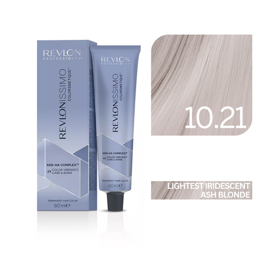 Revlonissimo Colorsmetique™ Professional Hair Color - 10.21 Lightest Iridescent Ash Blonde
