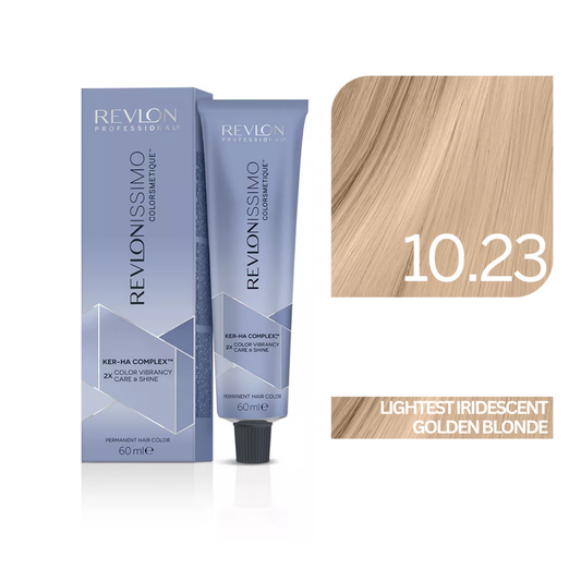 Revlonissimo Colorsmetique™ Professional Hair Color - 10.23 Lightest Iridescent Golden Blonde