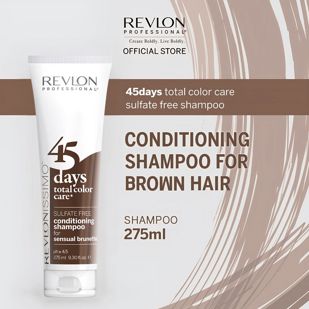 Revlonissimo™ 45 Days Total Color Care Conditioning Shampoo - Sensual Brunettes  275ml