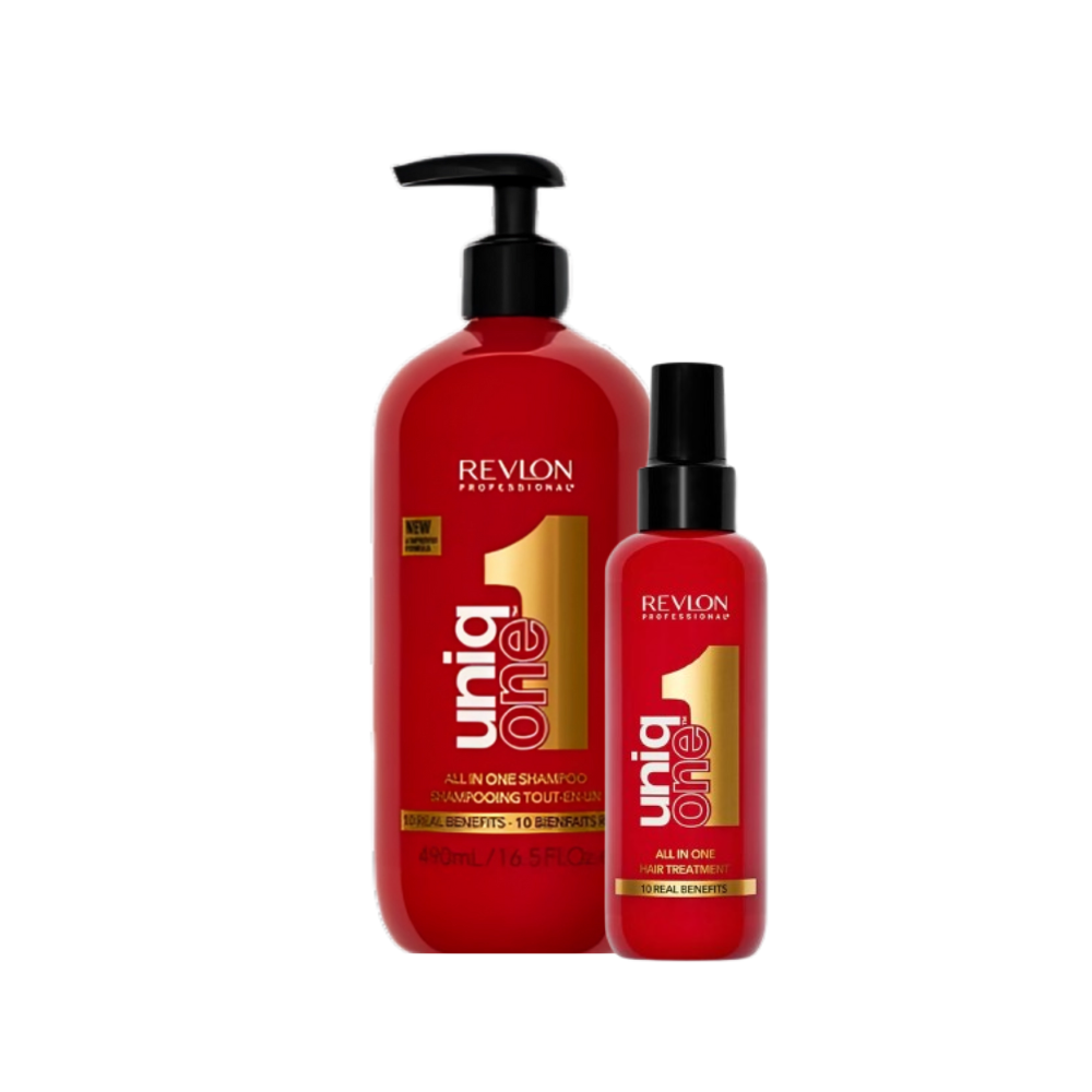 UniqONE™ Shampoo 490ml + Leave-In Treatment 150ml Duo Pack