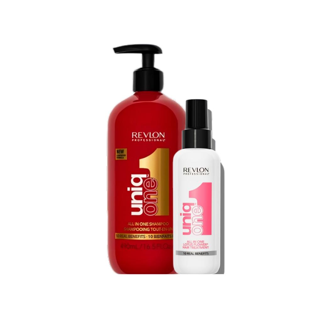 UniqONE™ Shampoo 490ml + Leave-In Treatment 150ml Duo Pack