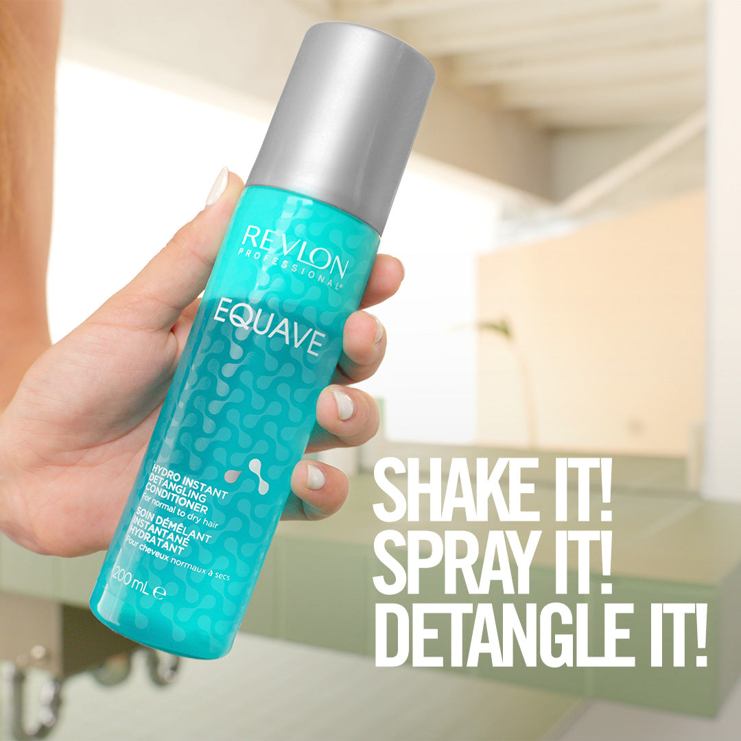 EQUAVE™ Hydro Care Set: Deep Cleansing Detox Micellar Shampoo 100ml and Instant Detangling Conditioner 200ml