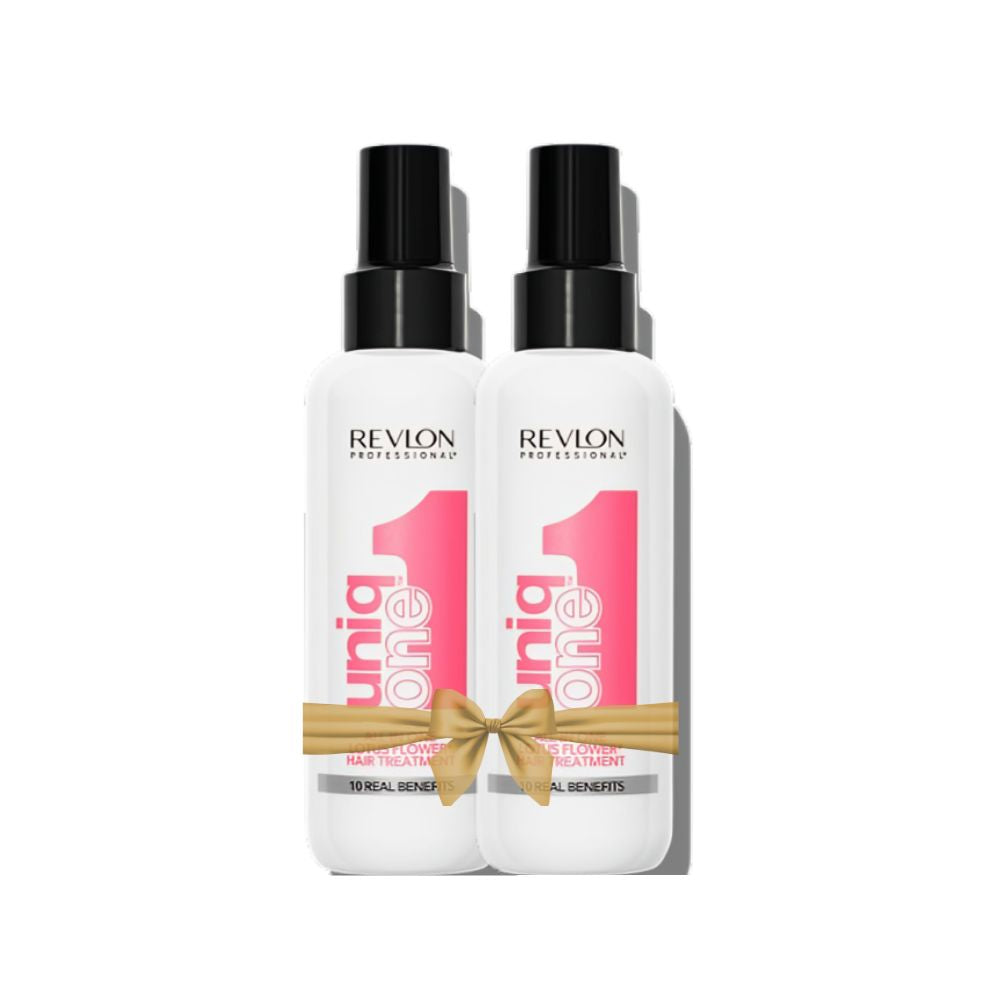 UniqONE™ Leave-In Treatment Duo Bundle - 150ml - "All in One" 10 Benefits Hair Serum - Classic Fragrance