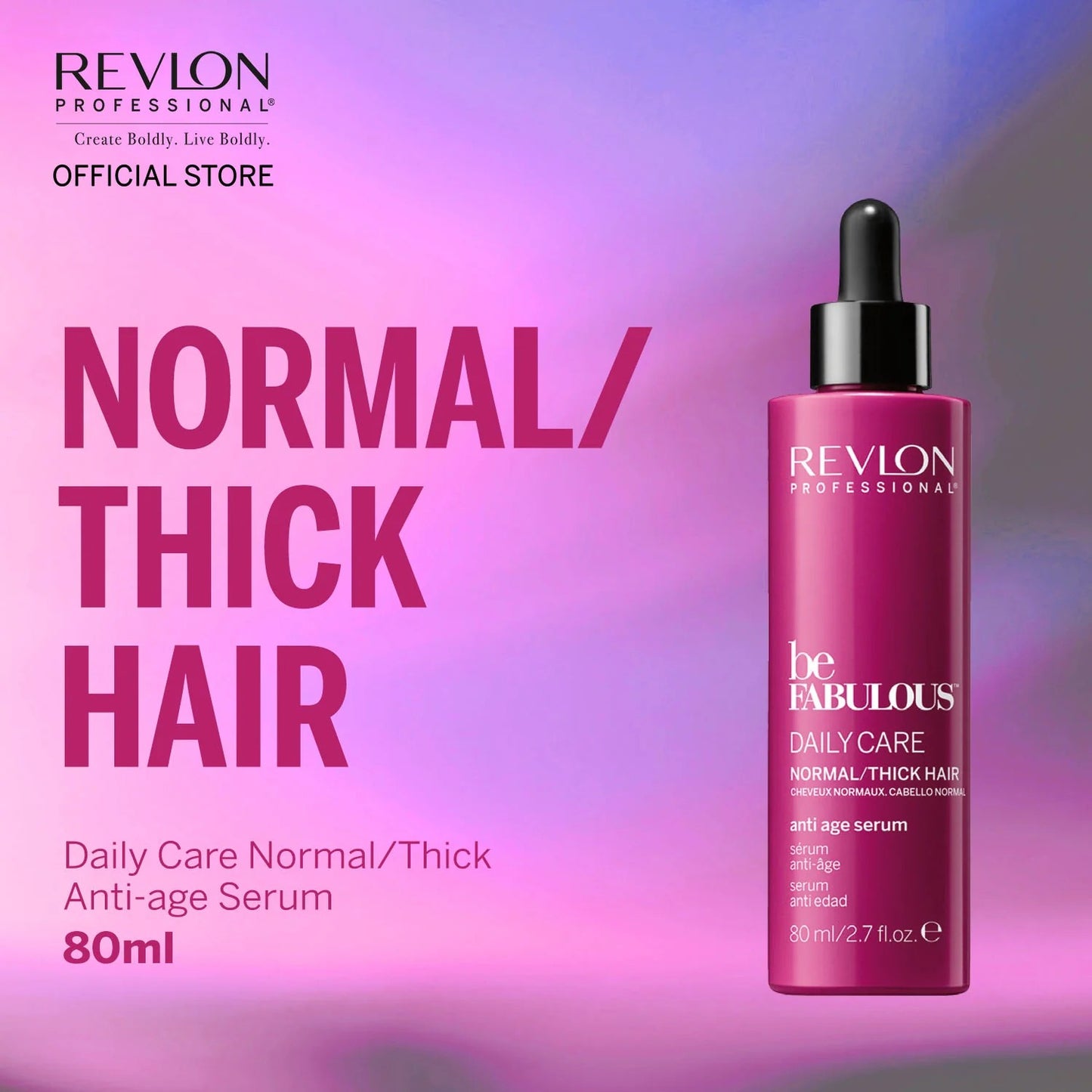 BeFabulous™ Normal/Thick Hair Anti Age Serum 80ml