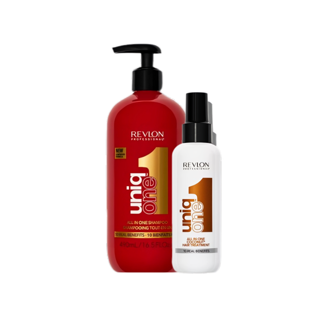 UniqONE™ Shampoo 490ml + Leave-In Treatment 150ml Duo Pack