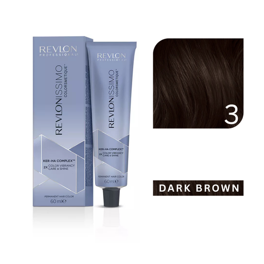 Revlonissimo Colorsmetique™ Professional Hair Color - 3 Dark Brown
