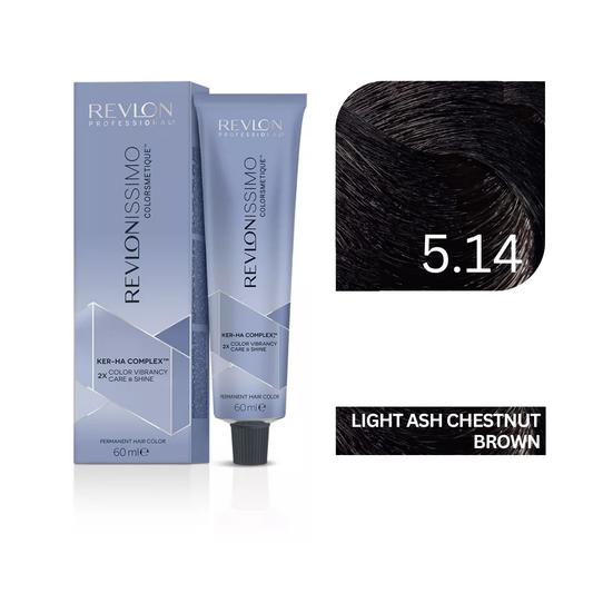 Revlonissimo Colorsmetique™ Professional Hair Color - 5.14 Light Ash Chestnut Brown