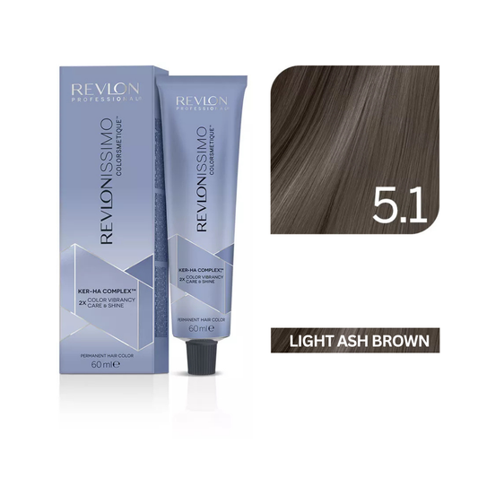 Revlonissimo Colorsmetique™ Professional Hair Color - 5.1 Light Ash Brown