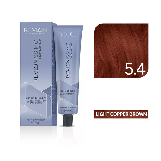 Revlonissimo Colorsmetique™ Professional Hair Color - 5.4 Light Copper Brown