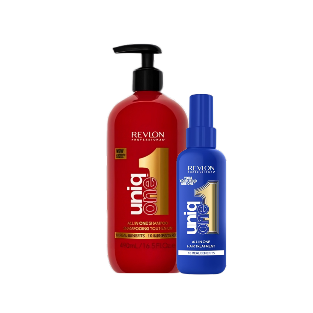 UniqONE™ Shampoo 490ml + Leave-In Treatment 150ml Duo Pack