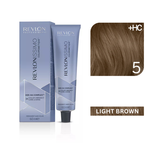 Revlonissimo Colorsmetique™ Professional Hair Color - High Coverage 5 - Light Brown