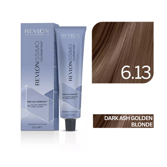 Revlonissimo Colorsmetique™ Professional Hair Color - 6.13 Dark Ash Golden Blonde