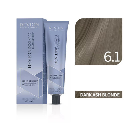 Revlonissimo Colorsmetique™ Professional Hair Color - 6.1 Dark Ash Blonde