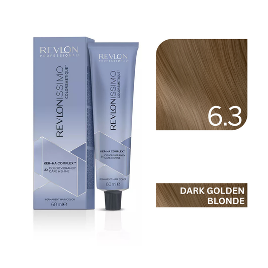 Revlonissimo Colorsmetique™ Professional Hair Color - 6.3 Dark Golden Blonde
