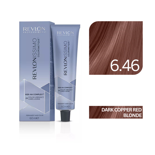 Revlonissimo Colorsmetique™ Professional Hair Color - 6.46 Dark Copper Red Blonde