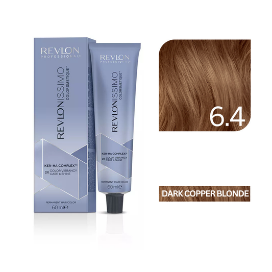 Revlonissimo Colorsmetique™ Professional Hair Color - 6.4 Dark Copper Blonde