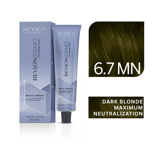 Revlonissimo Colorsmetique™ Professional Hair Color - 6.7 MN Dark Blonde Maximum Neutralization