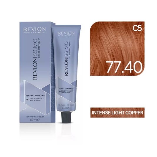 Revlonissimo Colorsmetique™ Professional Hair Color - 77.40 Intense Light Copper