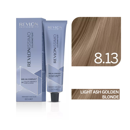 Revlonissimo Colorsmetique™ Professional Hair Color - 8.13 Light Ash Golden Blonde