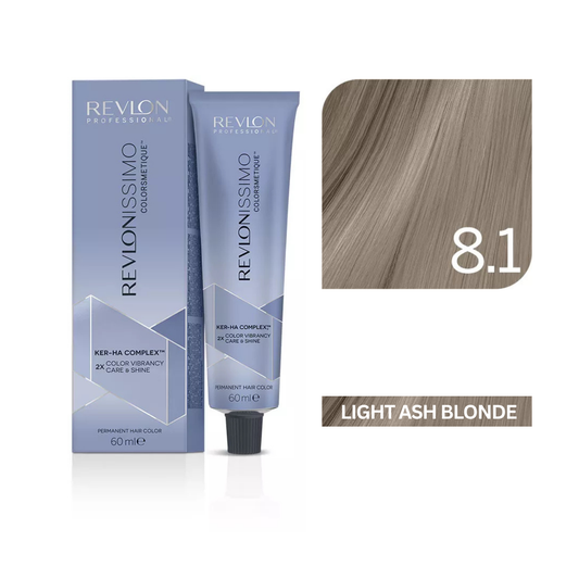 Revlonissimo Colorsmetique™ Professional Hair Color - 8.1 Light Ash Blonde