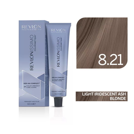 Revlonissimo Colorsmetique™ Professional Hair Color - 8.21 Light Iridescent Ash Blonde
