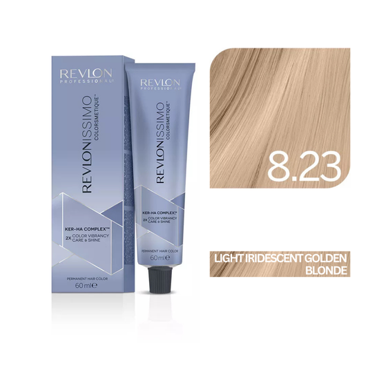 Revlonissimo Colorsmetique™ Professional Hair Color - 8.23 Light Iridescent Golden Blonde
