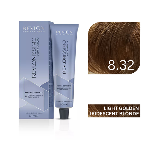 Revlonissimo Colorsmetique™ Professional Hair Color - 8.32 Light Golden Iridescent Blonde