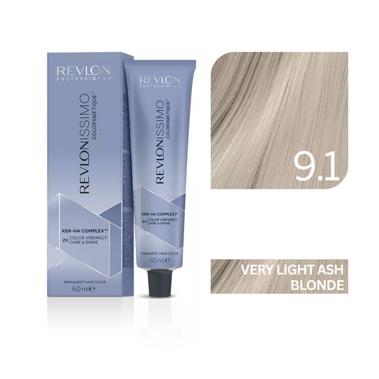Revlonissimo Colorsmetique™ Professional Hair Color - 9.1 Very Light Ash Blonde