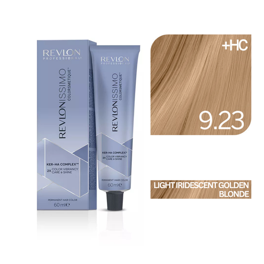 Revlonissimo Colorsmetique™ Professional Hair Color - High Coverage 9.23 - Very Light Iridescent Golden Blonde
