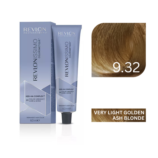 Revlonissimo Colorsmetique™ Professional Hair Color - 9.32 Very Light Golden Iridescent Blonde