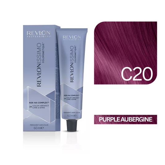 Revlonissimo Colorsmetique™ Professional Hair Color - C20 Purple Aubergine