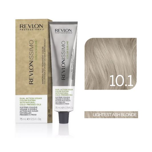 Color Sublime™  Ammonia Free - Lightest Ash Blonde Hair Color Cream Permanent Hair Color, for Salon & Home Use - Rich Shades for Grey Coverage & Vibrant Hair Color – 75ml