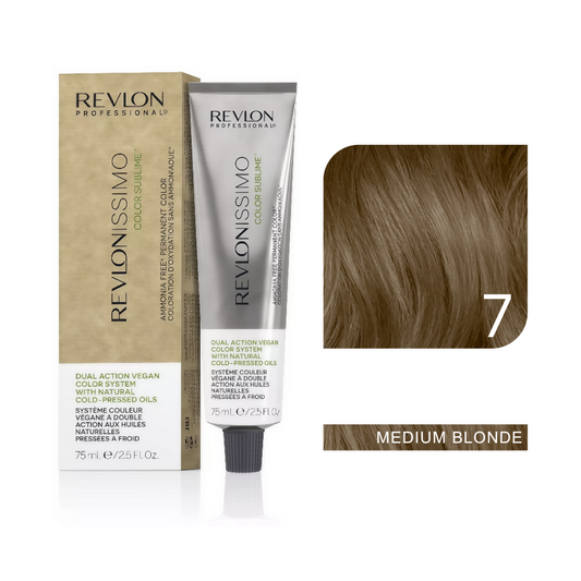 Color Sublime™ Ammonia Free - Medium Blonde Hair Color Cream Permanent Hair Color, for Salon & Home Use - Rich Shades for Grey Coverage & Vibrant Hair Color – 75ml