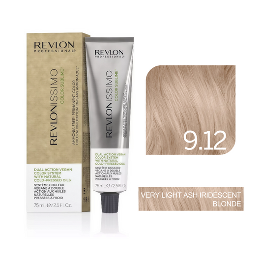 Color Sublime™ Ammonia Free -  Very Light Ash Iridescent Blonde Hair Color Cream Permanent Hair Color, for Salon & Home Use - Rich Shades for Grey Coverage & Vibrant Hair Color – 75ml