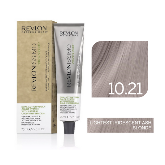 Color Sublime™ Ammonia Free  Lightest Iridescent Ash Blonde Hair Color Cream Permanent Hair Color, for Salon & Home Use Rich Shades for Grey Coverage & Vibrant Hair Color 75ml