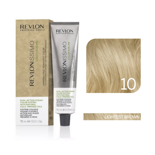 Color Sublime™ Ammonia Free Lightest Brown Hair Color Cream Permanent Hair Color, for Salon & Home Use  Rich Shades for Grey Coverage & Vibrant Hair Color  75ml