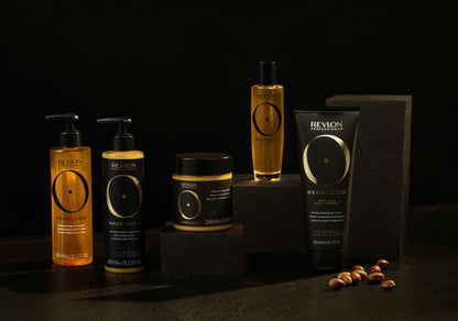 Orofluido™ Complete Mindful Ritual Bundle - Conditioner 240ml, Shampoo 240ml, Elixir 100ml, Body Cream 200ml