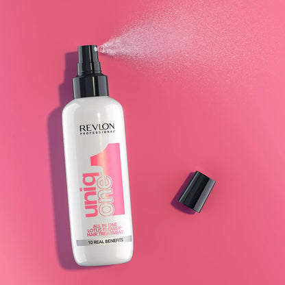 UniqONE™ Repair Hair Spray Leave-In Treatment - 150ml - "All-in-One" 10 Benefits Hair Serum - Lotus Fragrance