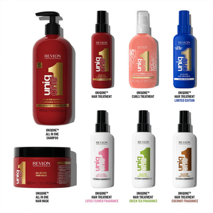 UniqONE™ Repair Hair Spray Leave-In Treatment - 150ml - "All-in-One" 10 Benefits Hair Serum - Green Tea Fragrance