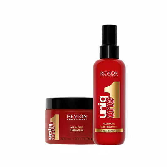 UniqONE™ Mask 300ml + Leave-In Treatment 150ml Pack