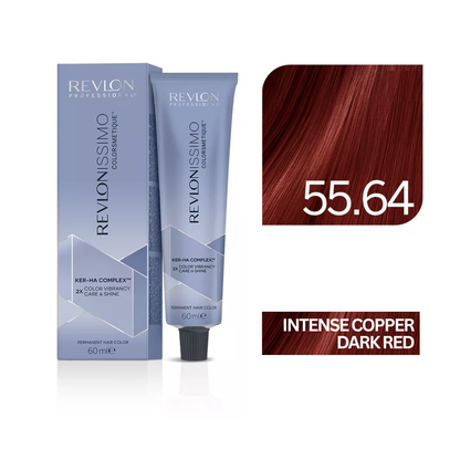 Revlonissimo Colorsmetique™ Professional Hair Color - 55.64 Intense Copper Dark Red
