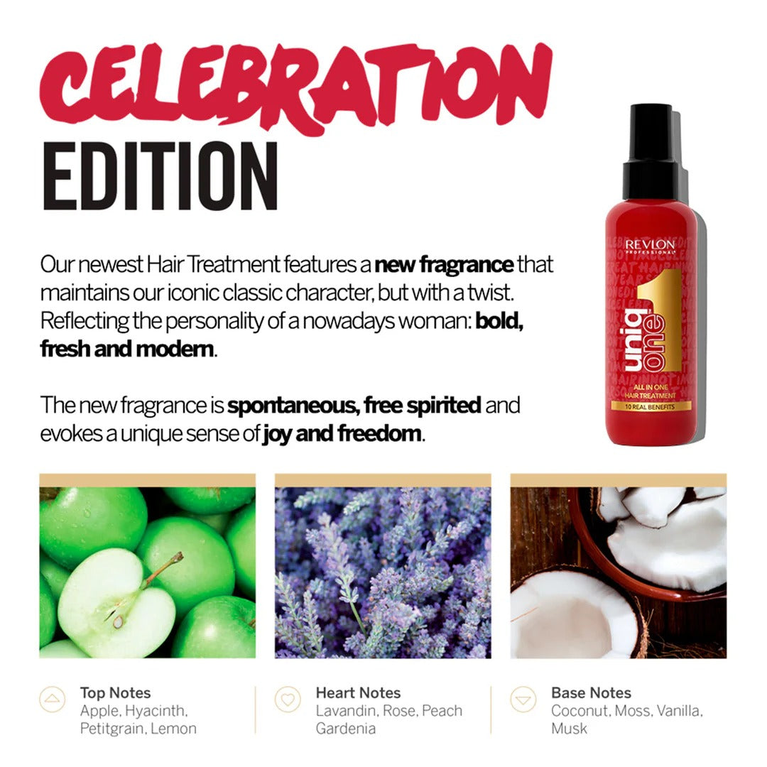 UniqONE™ DUO-PACK All-in-One Leave-In Hair Treatment Classic Fragrance 150ml + Shampoo 230ml