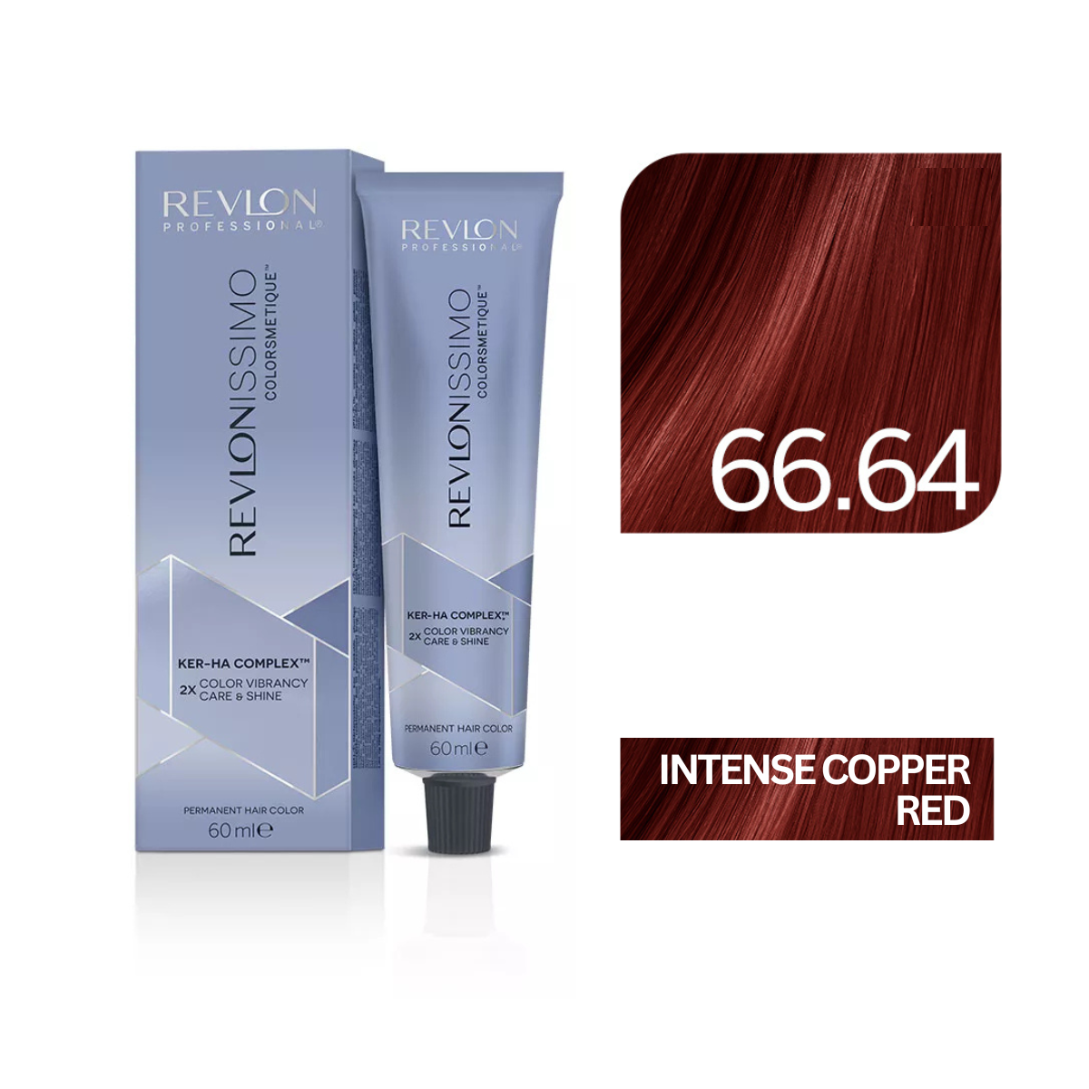 Revlonissimo Colorsmetique™ Professional Hair Color - 66.64 Intense Copper Red