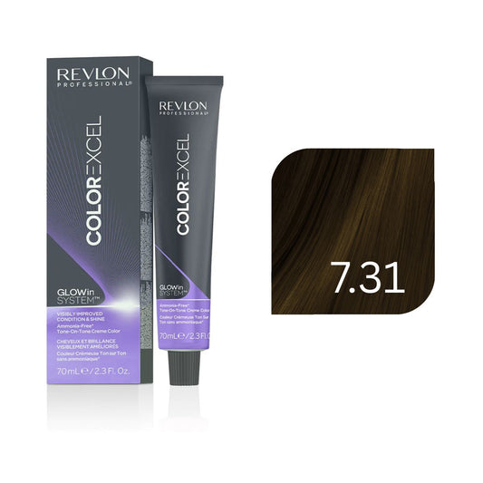 Color Excel™ Professional Hair Color - 7.31 - 70ml