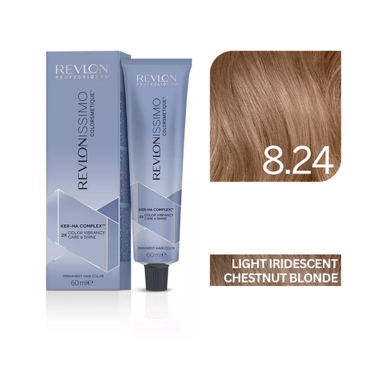 Revlonissimo Colorsmetique™ Professional Hair Color - 8.24 Light Iridescent Chestnut Blonde