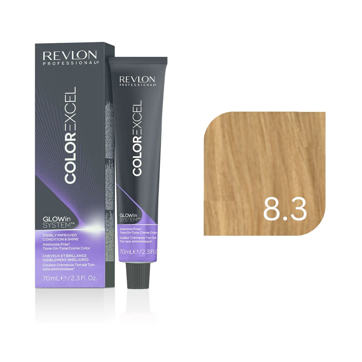 Color Excel™ Professional Hair Color - 8.3 - 70ml