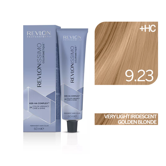 Revlonissimo Colorsmetique™ Professional Hair Color - High Coverage 9.23 - Very Light Iridescent Golden Blonde