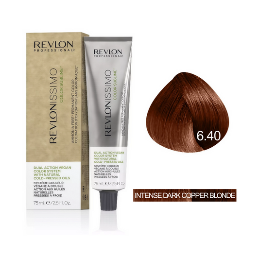 Color Sublime™ Ammonia Free -  Intense Dark Copper Blonde Hair Color Cream Permanent Hair Color, for Salon & Home Use - Rich Shades for Grey Coverage & Vibrant Hair Color – 75ml