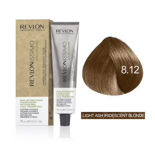 Color Sublime™ Ammonia Free - Light Ash Iridescent Blonde Hair Color Cream Permanent Hair Color, for Salon & Home Use - Rich Shades for Grey Coverage & Vibrant Hair Color – 75ml