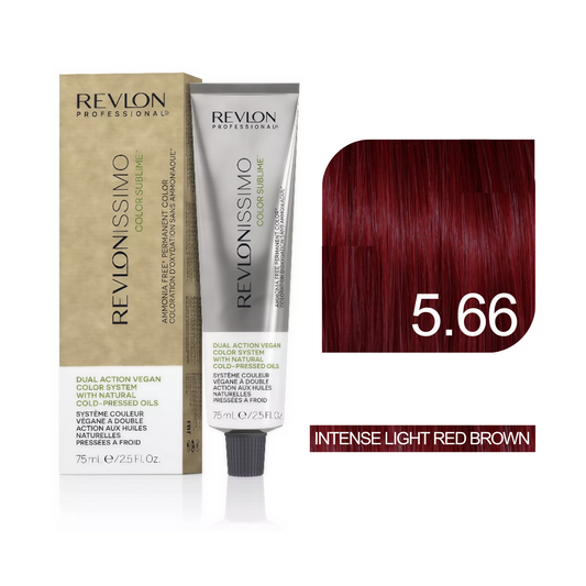 Color Sublime™ Ammonia Free - Intense Light Red Brown Hair Color Cream Permanent Hair Color, for Salon & Home Use - Rich Shades for Grey Coverage & Vibrant Hair Color – 75ml